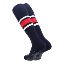 Performance Baseball/Softball Socks (Navy/White/Scarlet, Small) - $37.99