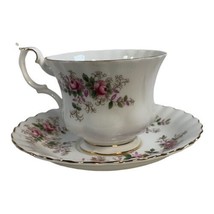 Royal Albert Lavender Miniature Rose Bone China Cup &amp; Saucer England Tea... - £36.78 GBP