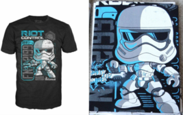 NEW! Rare Funko Pop Tees Star Wars First Order StormTrooper T-shirt #71  Medium - £15.08 GBP