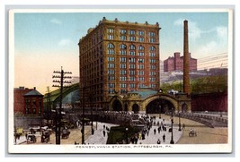 Pennsylvania Station Pittsburgh PA UNP WB Postcard P19 - $18.76