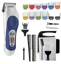 Wahl Corded Clipper Color Pro Complete Haircutting Kit Easy Color Coded ... - £19.57 GBP