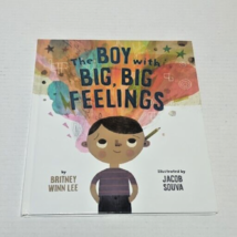 The Boy with Big, Big Feelings by Britney Winn Lee (English) Hardcover Book - £7.40 GBP