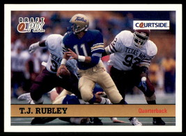 1992 Courtside Draft Pix #87 T.J. Rubley Tulsa Golden Hurricane - £1.75 GBP