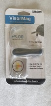 Carson VM-14 2.25x VisorMag Clip-on Flip-up Magnifying Glass - Black - $11.99
