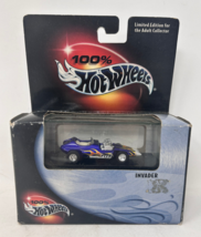 Vintage Hot Wheels Purple Invader Cool Collectibles Series Black Box - $7.95