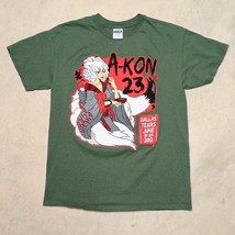 A-Kon 23 (2012) Anime Manga Convention Fest Dallas TX T-Shirt - Size Large - £11.77 GBP
