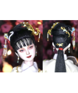 1:6 Chinese Doll Headwear+Earring Only for 1/6 Scale Doll / Art / Decora... - $77.46