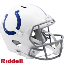 Indianapolis Colts Helmet Riddell Replica Full Size Speed Style 2020 - $3,295.81 MXN