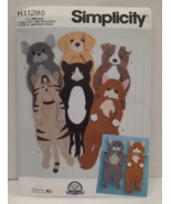 Simplicity R11285 Carla Reiss Animal Towel Pattern ~ 6 Variations Cat an... - $5.89