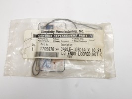 OEM Snapper Simplicity 1705876 1705876SM Double Loop Cable - $4.00