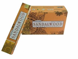 Deepika Sandalwood Masala Incense Sticks Chandan Natural Masala Agarbatti 180g - £17.95 GBP