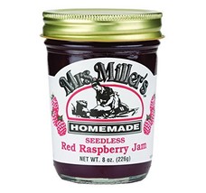 Mrs. Miller&#39;s Jam &amp; Jelly Ultra Variety Pack: Seedless Red Raspberry Jam, Plum J - £30.75 GBP