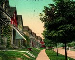 Hamilton Avenue Street View Vandergrift Pennsylvania PA 1910 DB Postcard - £5.45 GBP