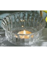 Optic Glass Candy Dish or Bowl -  Candle / Tea Light / Trinket Holder  4... - £2.78 GBP