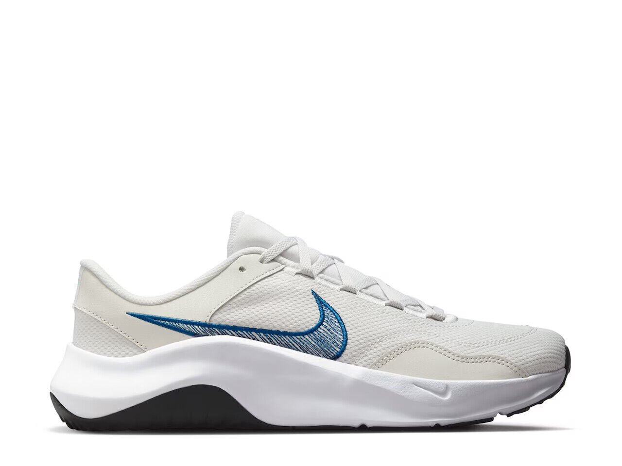 Primary image for Nike Legend Essential 3 Next Nature Mens Training Shoes DM1120 White/Blue Shwosh