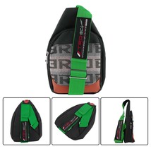 Brand New JDM TRD Green Backpack Molle Tactical Sling Chest Pack Shoulder Waist  - £23.53 GBP