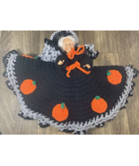 Handmade Crocheted Halloween Witch - $565.23 MXN