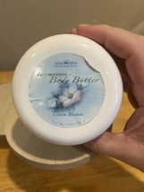 Vintage Bath &amp; Body Works Cotton Blossom Deep Moisture Body Butter 7 Oz Nos - £26.67 GBP