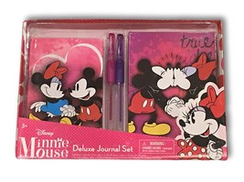 Minnie Mouse Deluxe Journal Set  - $14.99