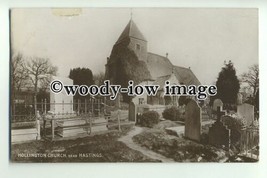 cu1874 - Church in the Woods &amp; Cemetry, Hollington, East Sussex- Postcard - $2.54