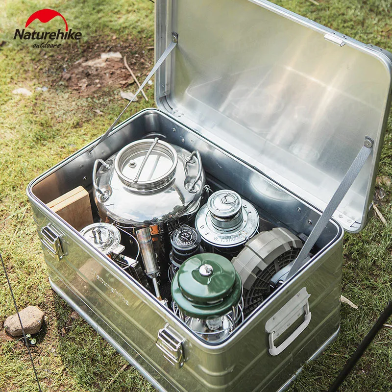 Naturehike 80L/30L Outdoor Aluminum Alloy Tool Box Camping equipment Storage Box - £229.99 GBP+