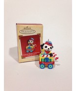 Hallmark Keepsake Ornament 2004 Childs Third 3rd Christmas Panda Train - £10.14 GBP