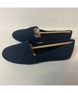 Style &amp; Co Womens 8 M Navy Blue Round Toe Ballet Flats NIB YU2 - $29.39