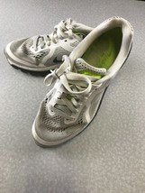 Nike Air Max 2014 Low Top Running Shoes Black/White/Green sz 8 621078-10... - $67.87 CAD