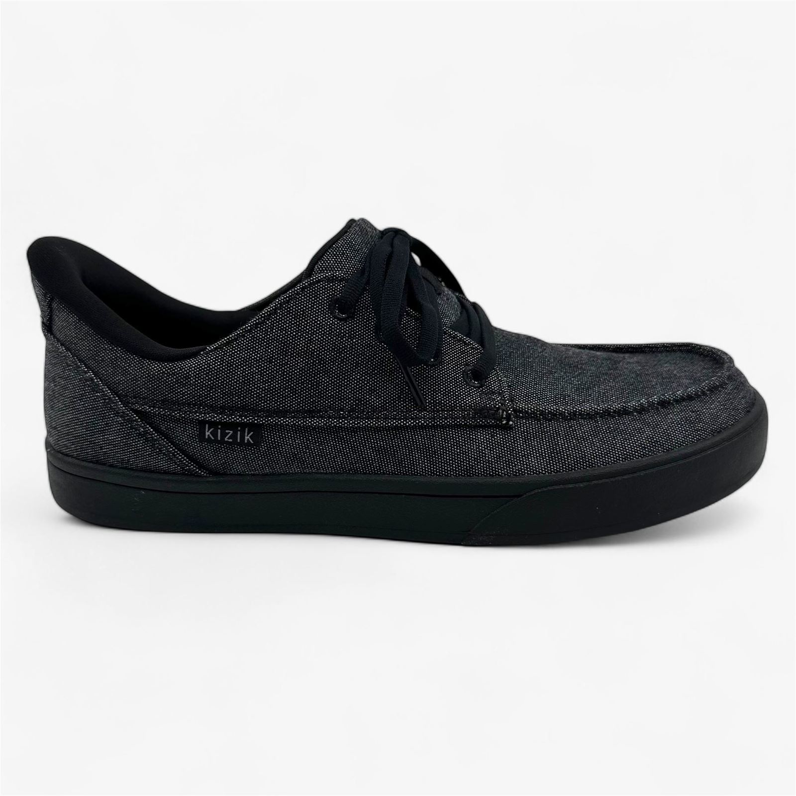 Kizik Porto Black Heather Mens Athletic Sneaker