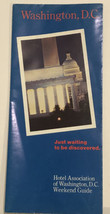 Vintage Washington DC Brochure District Of Columbia BR5 - £10.13 GBP