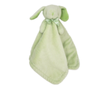 BLANKETS &amp; BEYOND BABY GREEN BUNNY RABBIT SECURITY BLANKET STUFFED PLUSH... - $28.50
