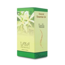 Lasa Aromatics natural Essential Perfume Perfume Oil Vanilla Fragrance 10 Ml - £11.78 GBP