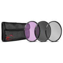 Vivitar 3 Pc Filter Kit 55MM - £18.87 GBP