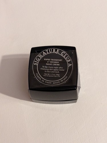 Signature Club A Rapid Transport C Infused Night Creme 1.7 Oz 50 g NEW Item image 3
