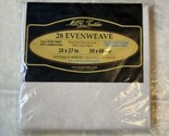 20x27 Cross Stitch Fabric 28 Evenweave Antique white MCG textiles New - $16.82