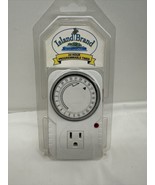 Island Brand Analog Timer, 1725W, 15A, 24 Hour 15(2)A  Grounded Timer - $5.85