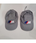 2 BMW M Series Collection Genuine OEM Adjustable Gray Hat One Size NWT - $60.90 CAD