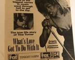 What’s Love Got To Do With It TV Guide Print Ad Angela Bassett TPA10 - $5.93