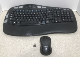 Logitech MK550 Wireless Wave K350 Keyboard and Mouse Combo Pre-Owned - £15.87 GBP