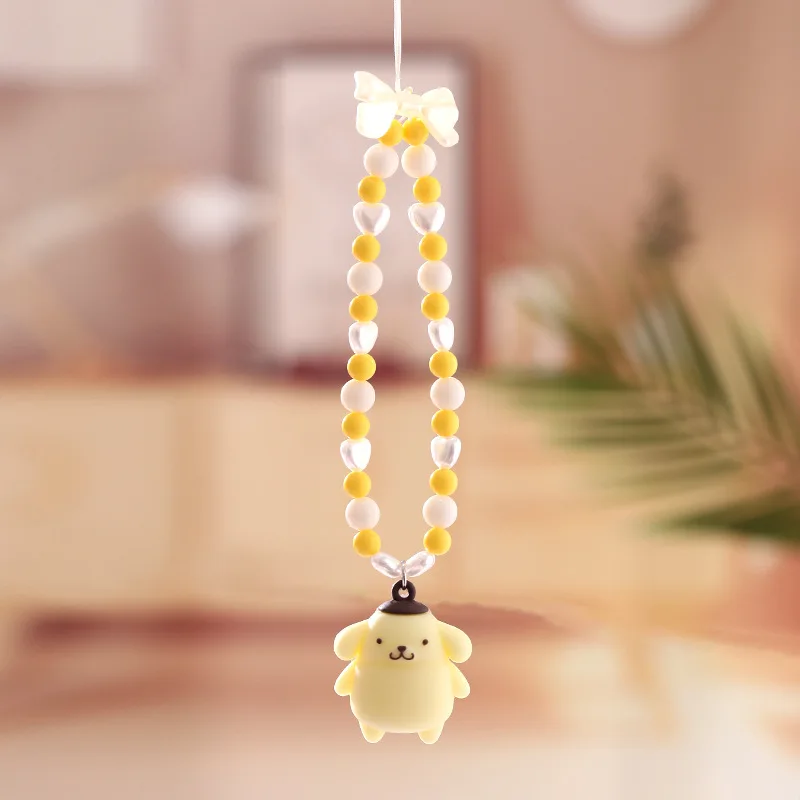 Sanrio Cute Anime Mobile Phone Keychain Cartoon Figure My Melody Cinnamoroll Kt - £8.95 GBP