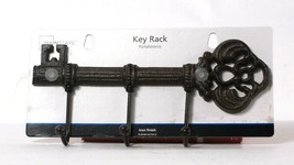 1 Count Mainstays 4-1798 Iron Finish Key Rack With Hardware Included - £19.97 GBP