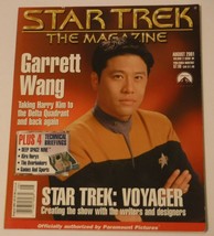 Star Trek The Magazine August 2001Garrett Wang Deep Space Nine Kira Nerys - £6.16 GBP