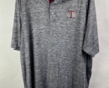 Campus Heritage Texas A&amp;M University Logo Mens 2XL Polo Shirt, Heathered... - £12.78 GBP