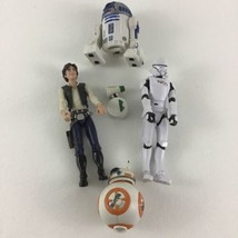 Disney Star Wars 5&quot; Action Figure Droid Lot Stormtrooper R2-D2 BB8 Hans ... - £19.74 GBP