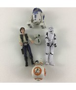 Disney Star Wars 5&quot; Action Figure Droid Lot Stormtrooper R2-D2 BB8 Hans ... - £20.04 GBP