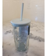 Starbucks Recycled Glass Sea Foam Mint Triangle Tumbler 16 oz Mug - Clear - $39.59