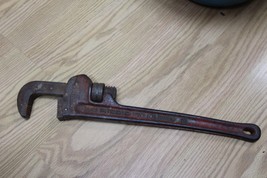 Vintage Ridgid 18&quot; HEAVY DUTY Pipe Wrench Made by Ridge Tool Co. Elyria Ohio USA - £40.25 GBP