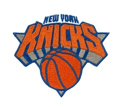 New York Nicks NBA Basketball Fully Embroidered Iron On Patch 3&quot; x 2.75&quot; - $201.42 MXN