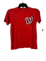 Majestic Youth Washington Nationals Ian Desmond #20 Name&Number Tshirt Red-Small - $15.83