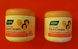 2 Pack Jergens All Purpose Face Cream Smooth Skin Moisturizer SOFTENING/15OZ - £32.70 GBP